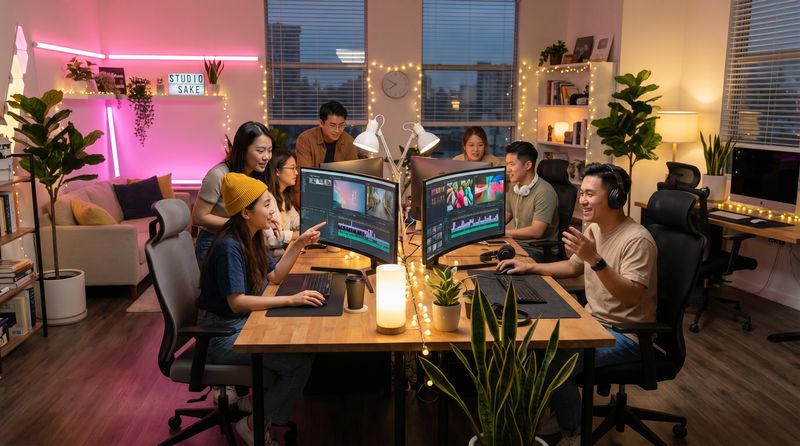 网红主播社区创作工坊